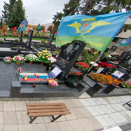 Воинские захоронения на Николо-Архангельском кладбище